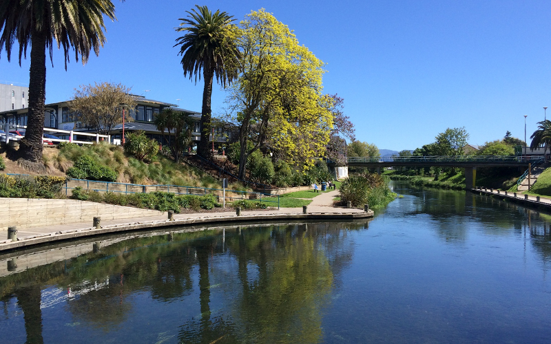 Taylor River near Blenheim CBD